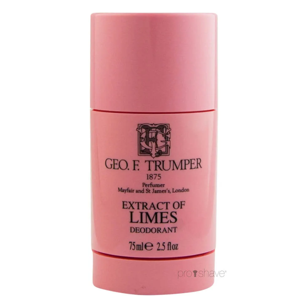 Geo F. Trumper Deodorant Stick, Limes, 75 ml.