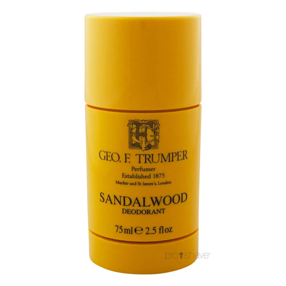 Geo F. Trumper Deodorant Stick, Sandeltræ, 75 ml.