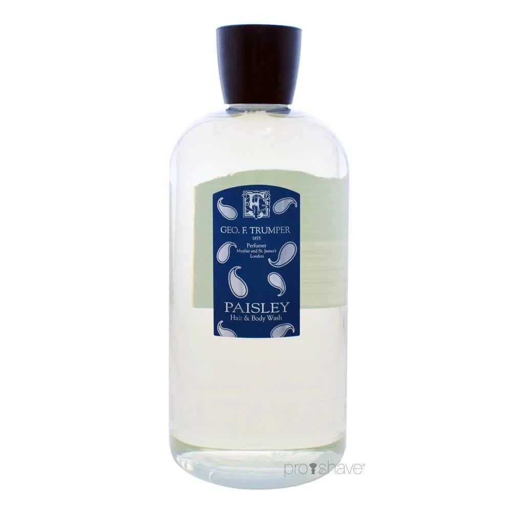 Geo F. Trumper Hår- & Bodywash, Paisley, 500 ml.