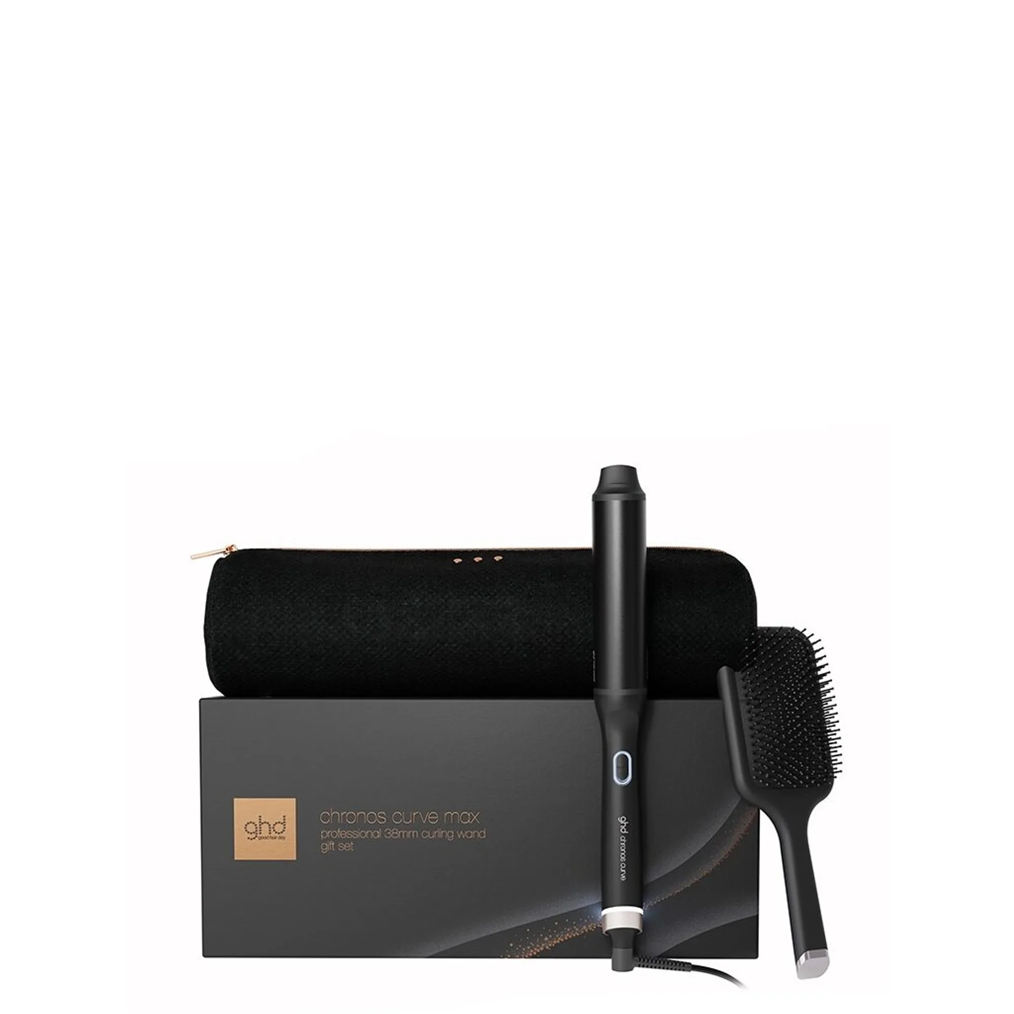 ghd Chronos Curve Max Wand 38mm Barrel Gift Box - Black (Limited Edition)
