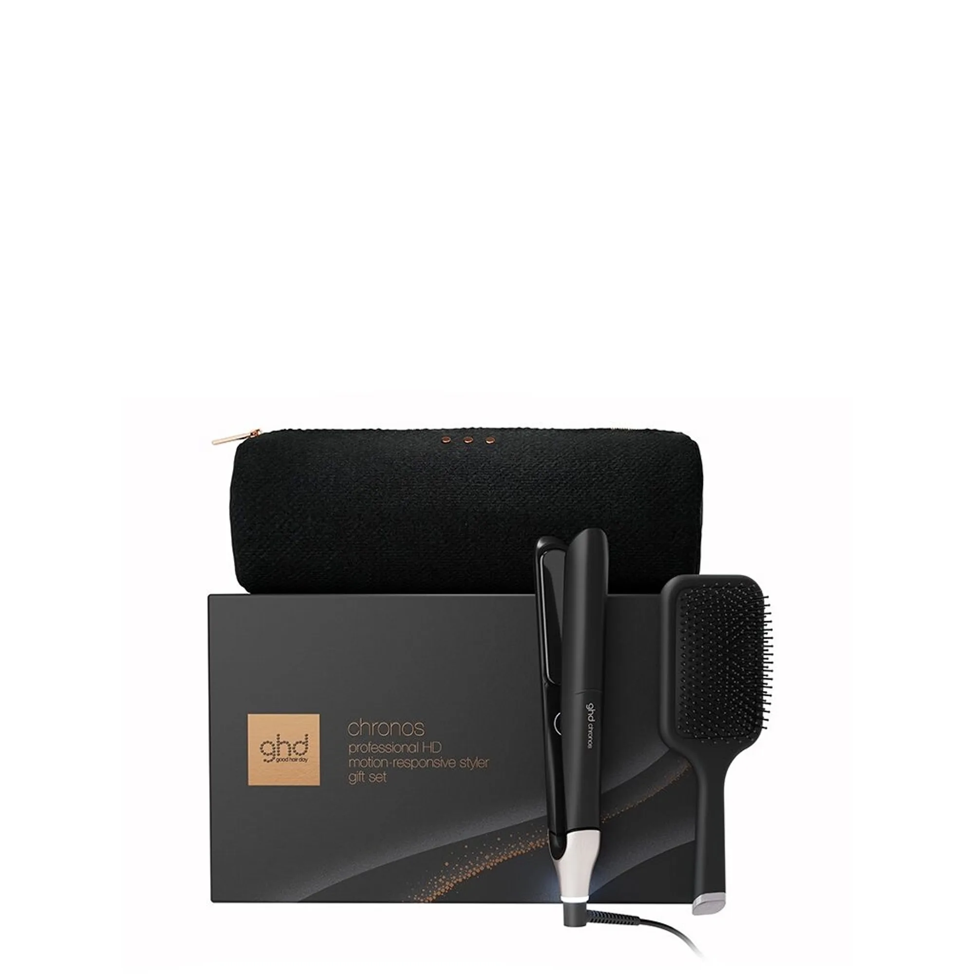 ghd chronos™ Geschenkset schwarz Hårstylingkit
