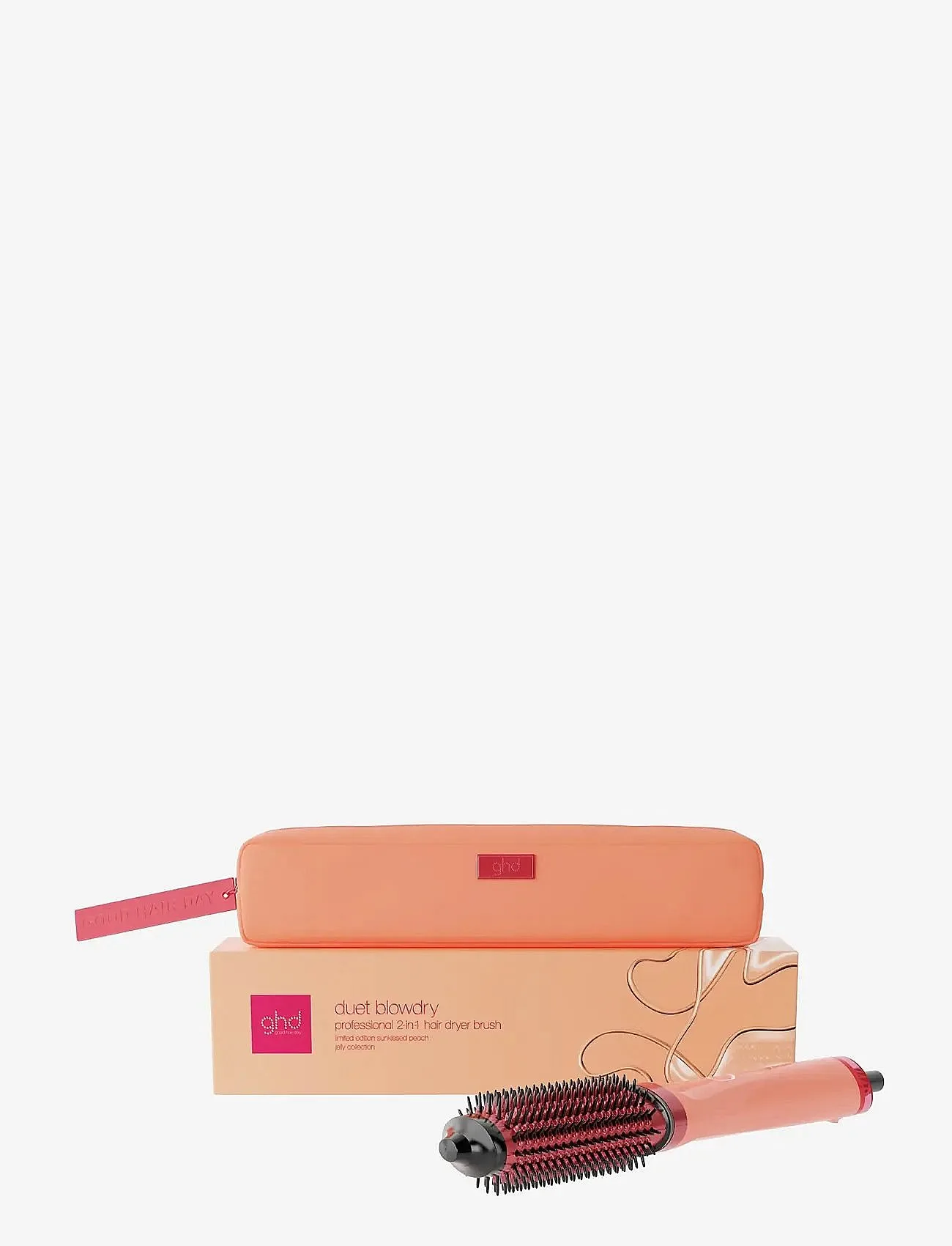 ghd Duet Blowdry Limited Edition Hair Dryer Brush in Sun-Kissed Peach