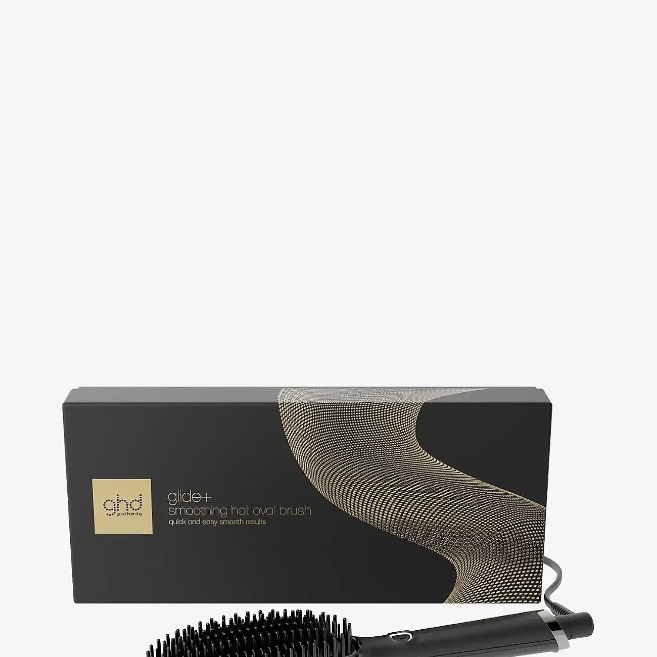 ghd Glide+ Smoothing Hot Brush - Black