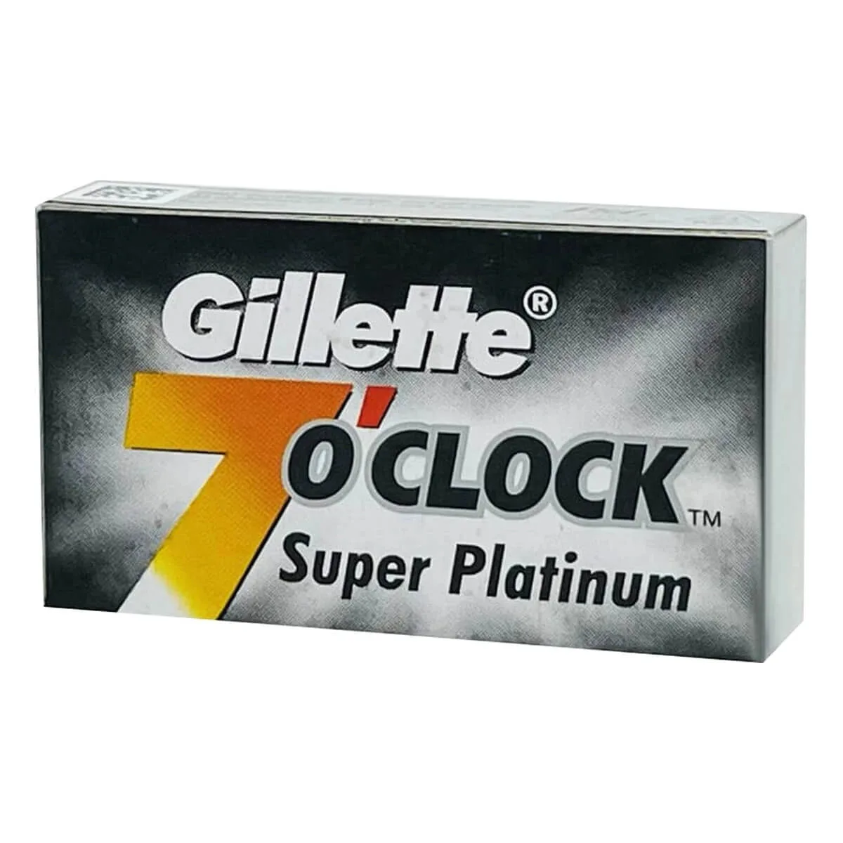 Gillette 7 O'Clock Super Platinum DE-Barberblade, 2x5 stk. (10 stk.)