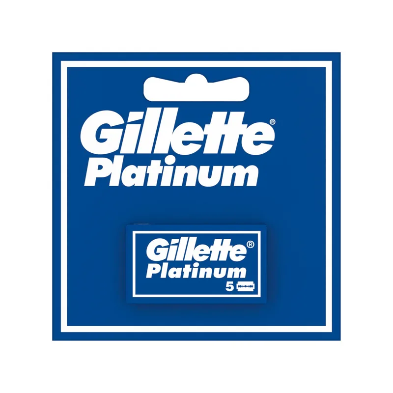Gillette - Platinum Barberblade - 5 Stk
