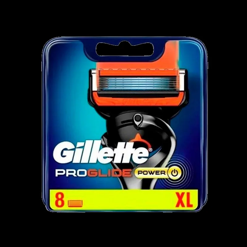 Gillette Fusion Proglide Power Blades 8 stk.