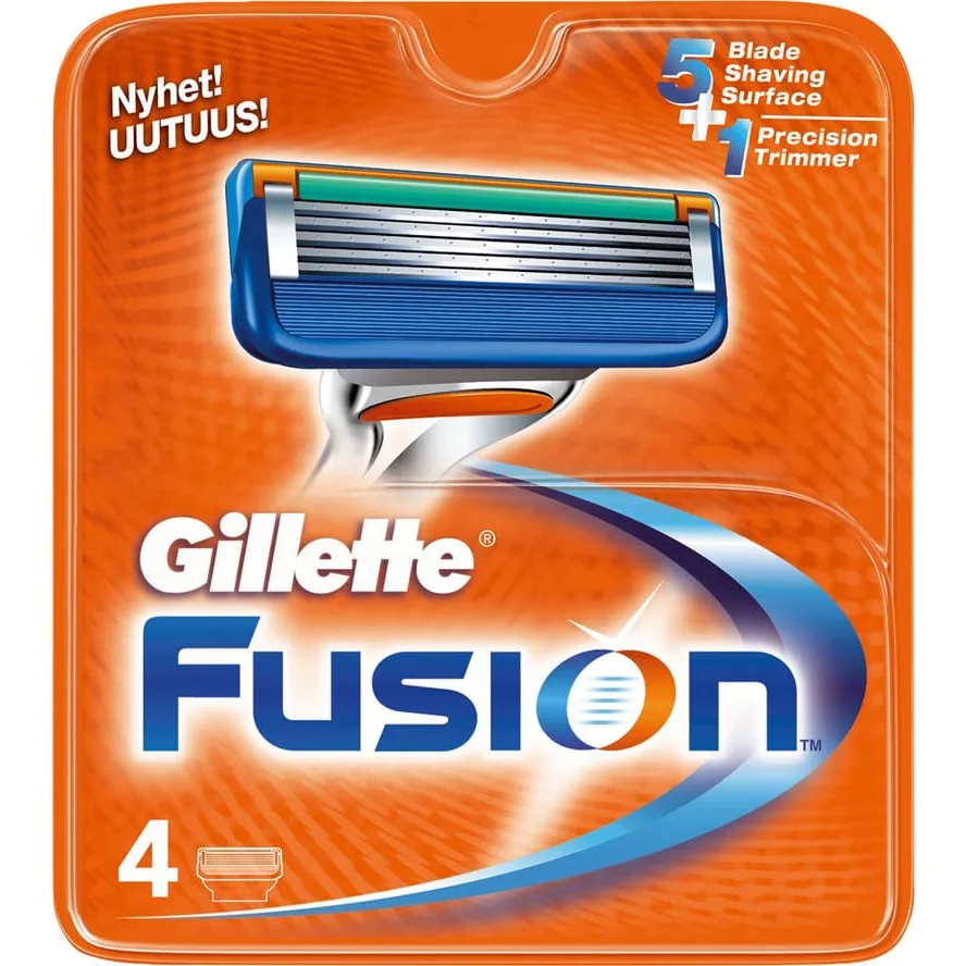 Gillette Fusion5 vaihtoterät 4 kpl