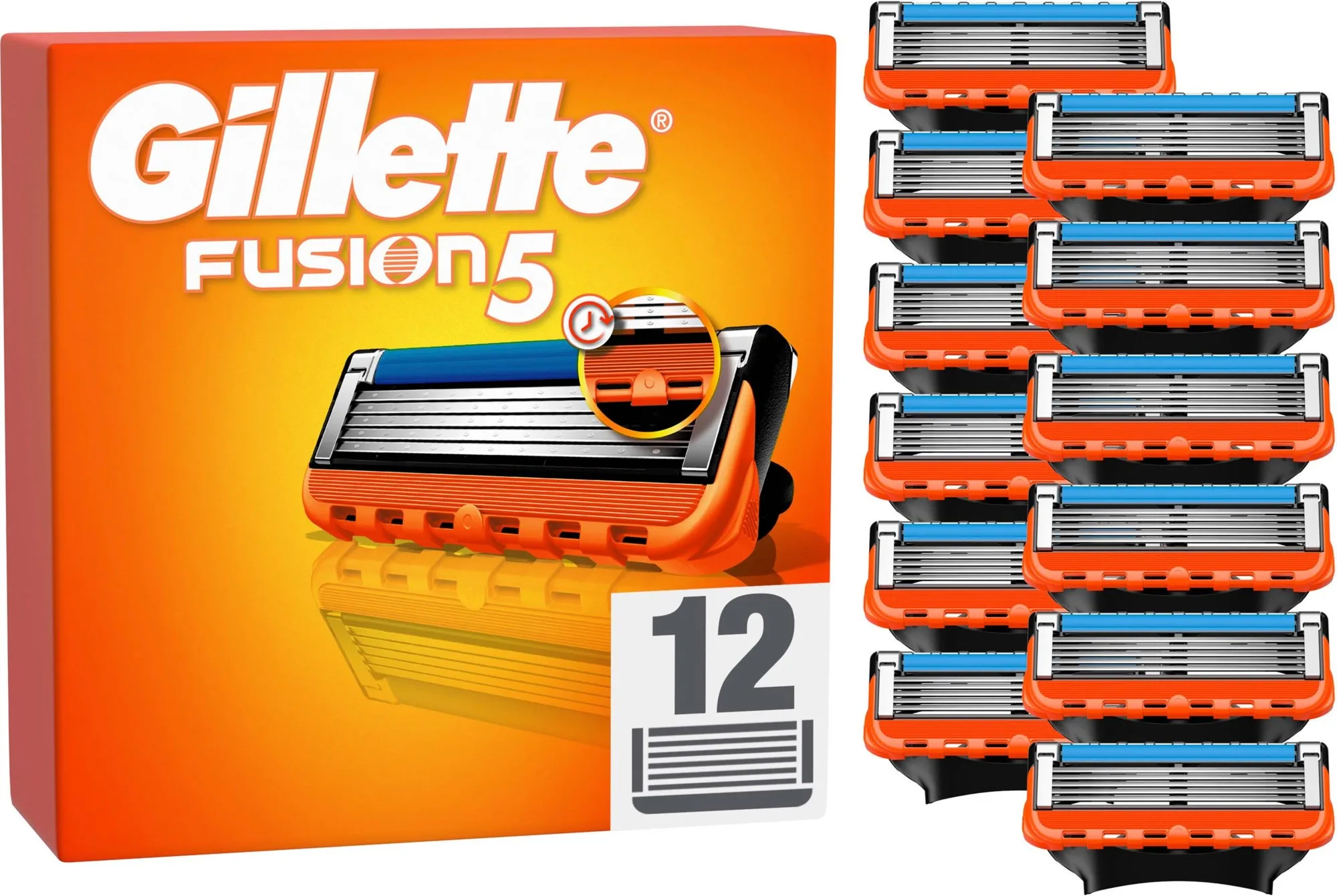 Gillette Fusion5 vaihtoterät 12 kpl