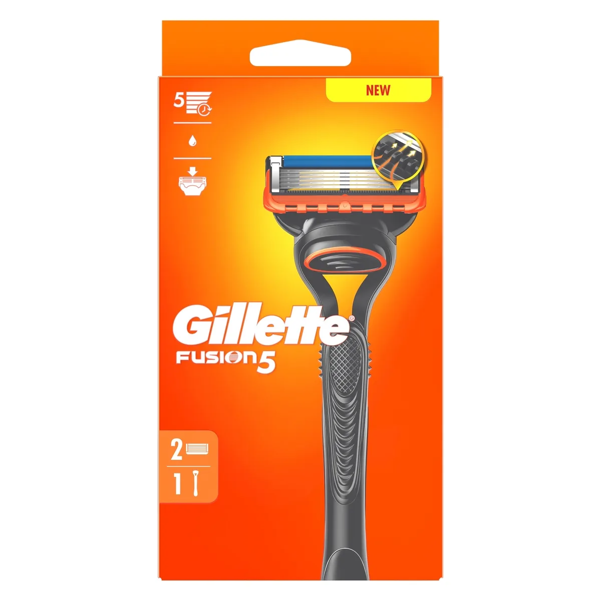Gillette Fusion5 Rakhyvel 1st + Rakblad 2st