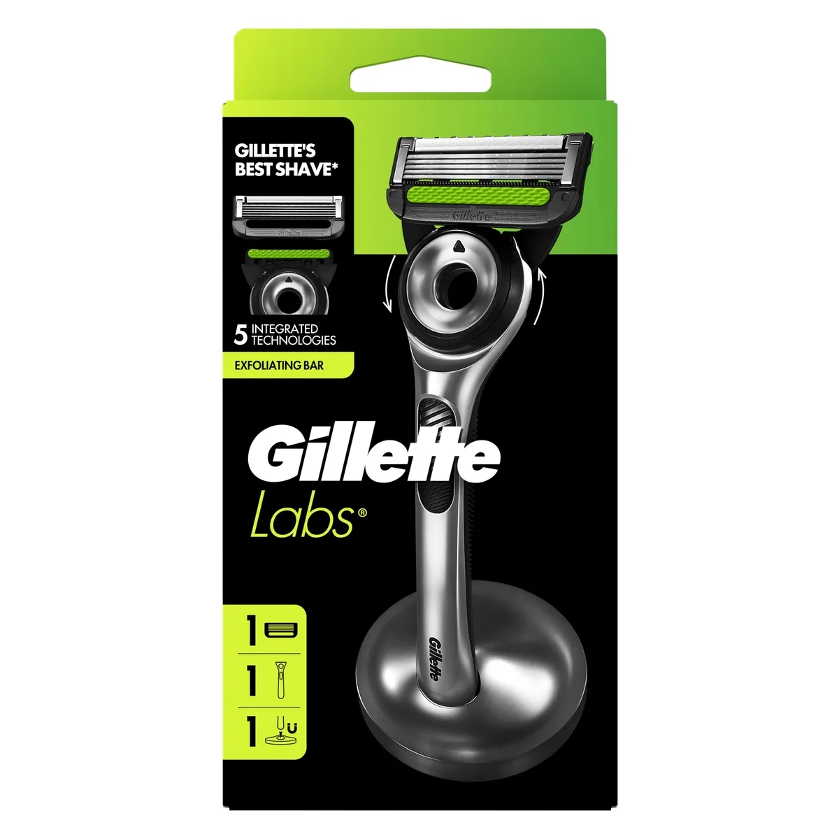 Gillette Labs Rakhyvel med exfolierande platta
