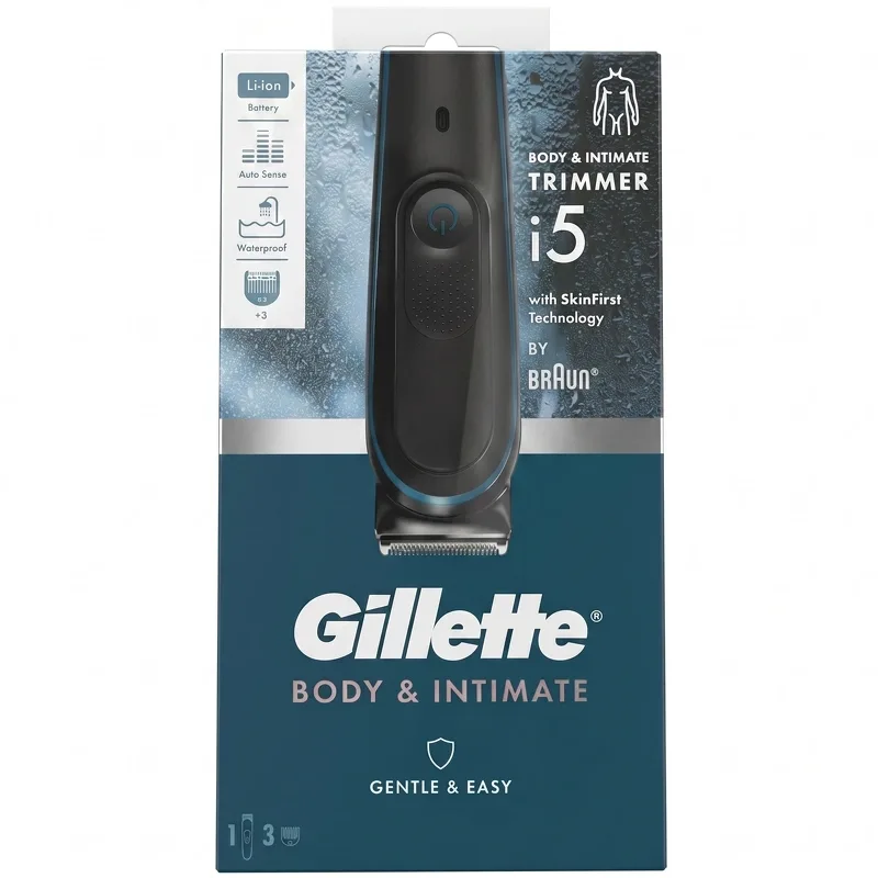 Gillette I5 Body & Intimate - Black