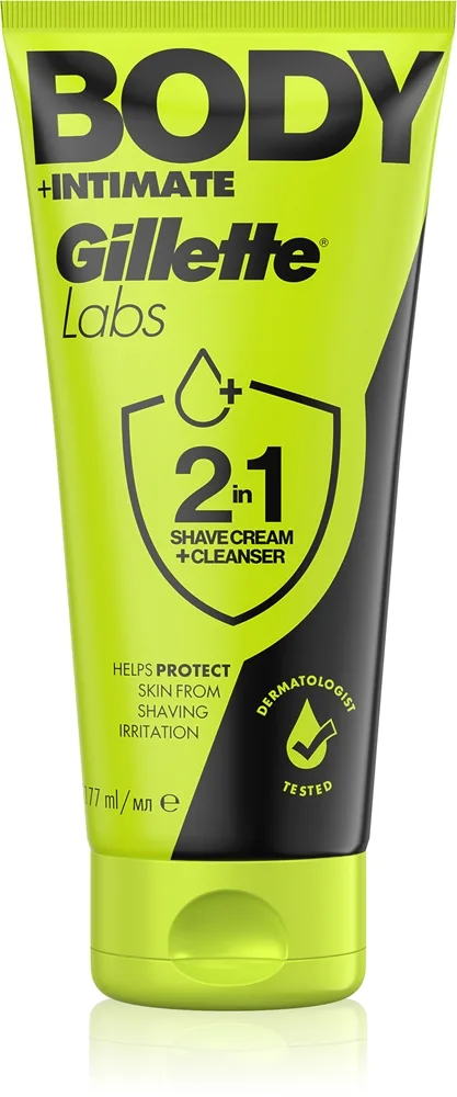 Gillette Labs Body + Intimate Barberskum 2-i-1 177 ml