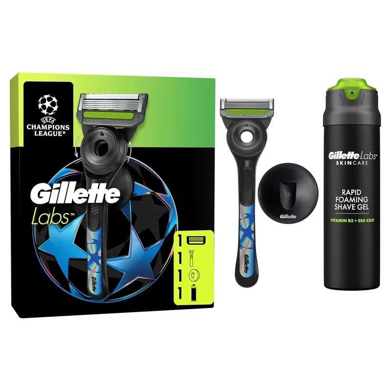 Gillette LABS CHAMPS LEAGUE Gaveæske 3PC
