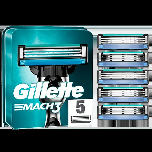 Gillette MACH3 Barberblade (5-pak)