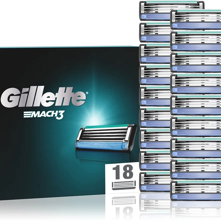 Gillette Mach3 vaihtoterät 18 kpl