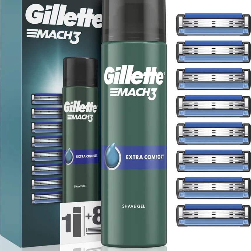 Gillette Mach3 Extra Comfort Barbersæt til mænd