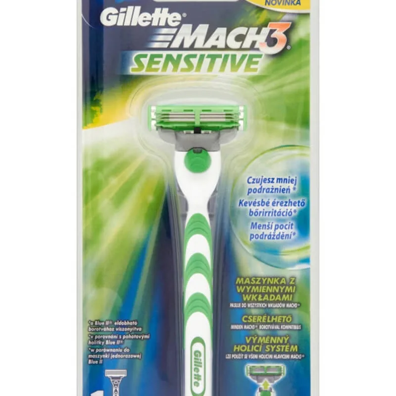 Gillette Mach3 Sensitive Razor White