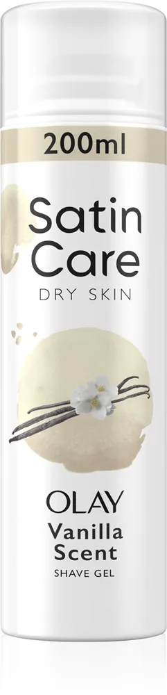 Gillette Satin Care Barbergel Vanilla Dream 200 ml
