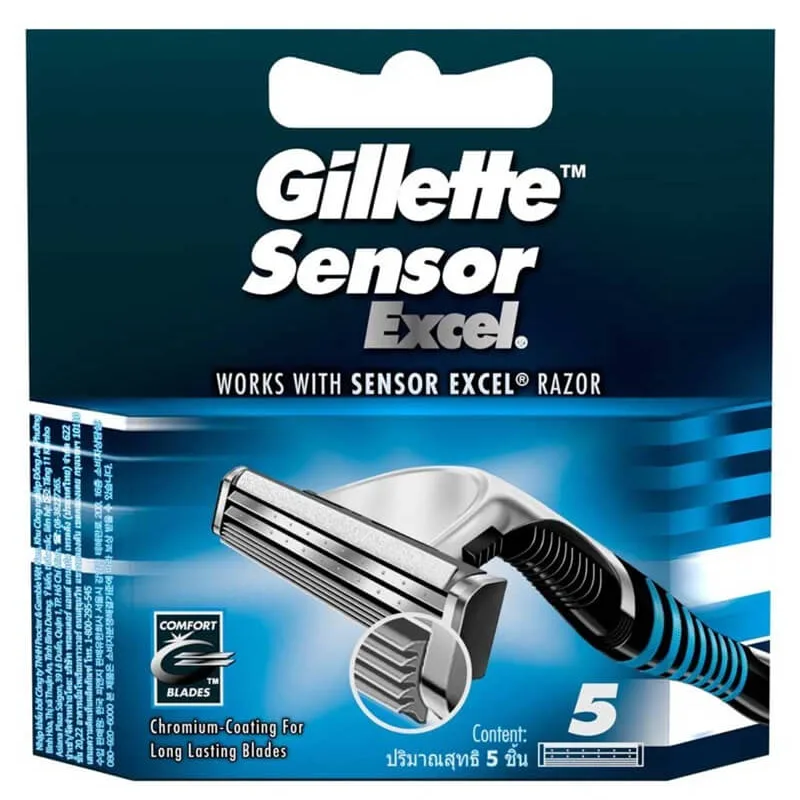 Gillette Sensor Excel - 5 pak
