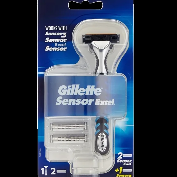Gillette Sensor Excel Skraber (Inkl. 1 Barberblad)