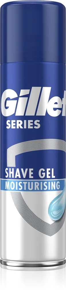Gillette Series Moisturizing Barbergel med fugtgivende virkning 200 ml