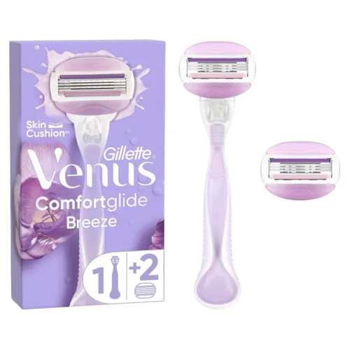 Gillette Venus ComfortGlide Breeze Rakhyvel & 2 st rakblad