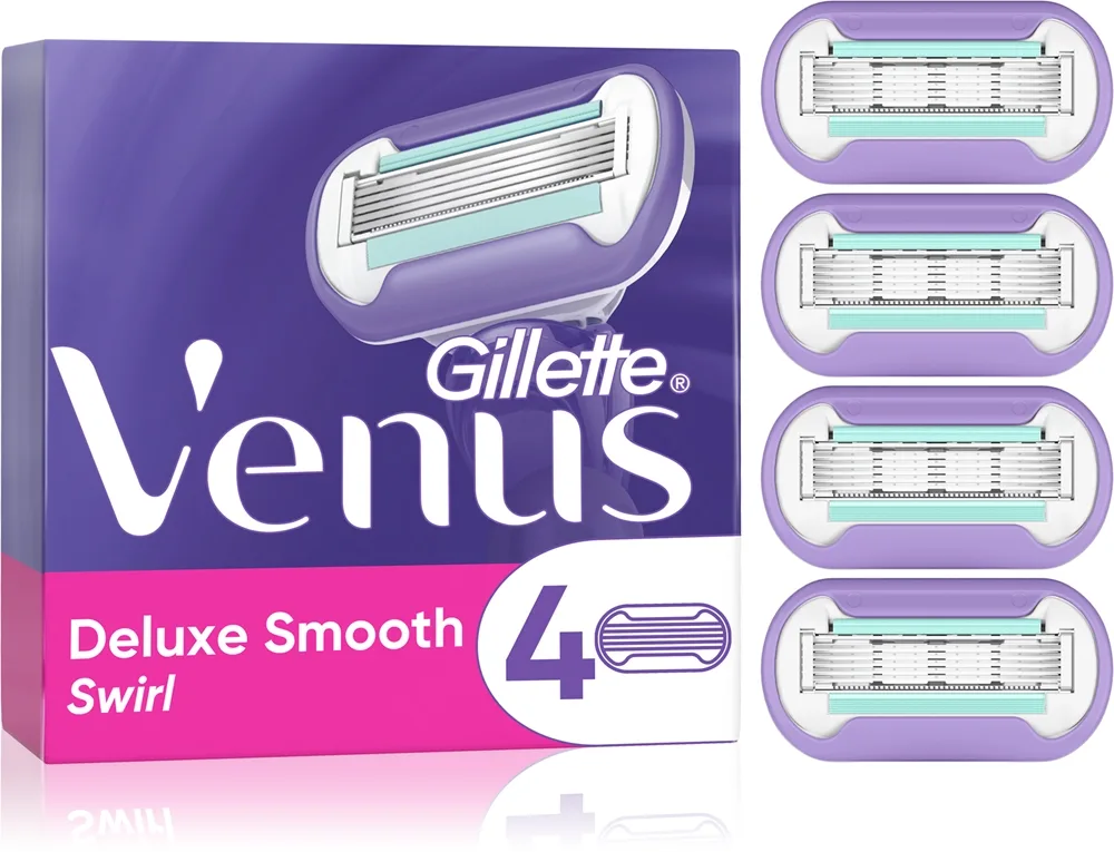 Gillette Venus Extra Smooth Swirl Rakblad 4 st
