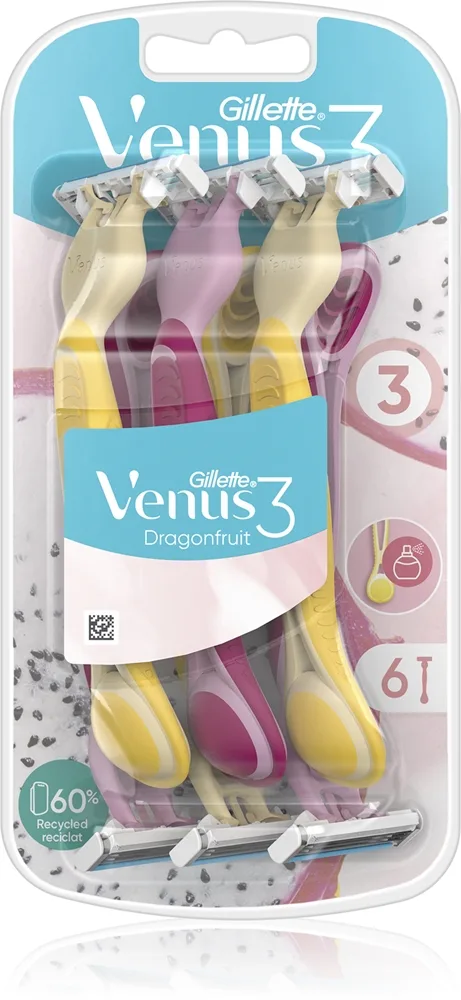 Gillette Venus Dragonfruit Engangsblade 6 stk.