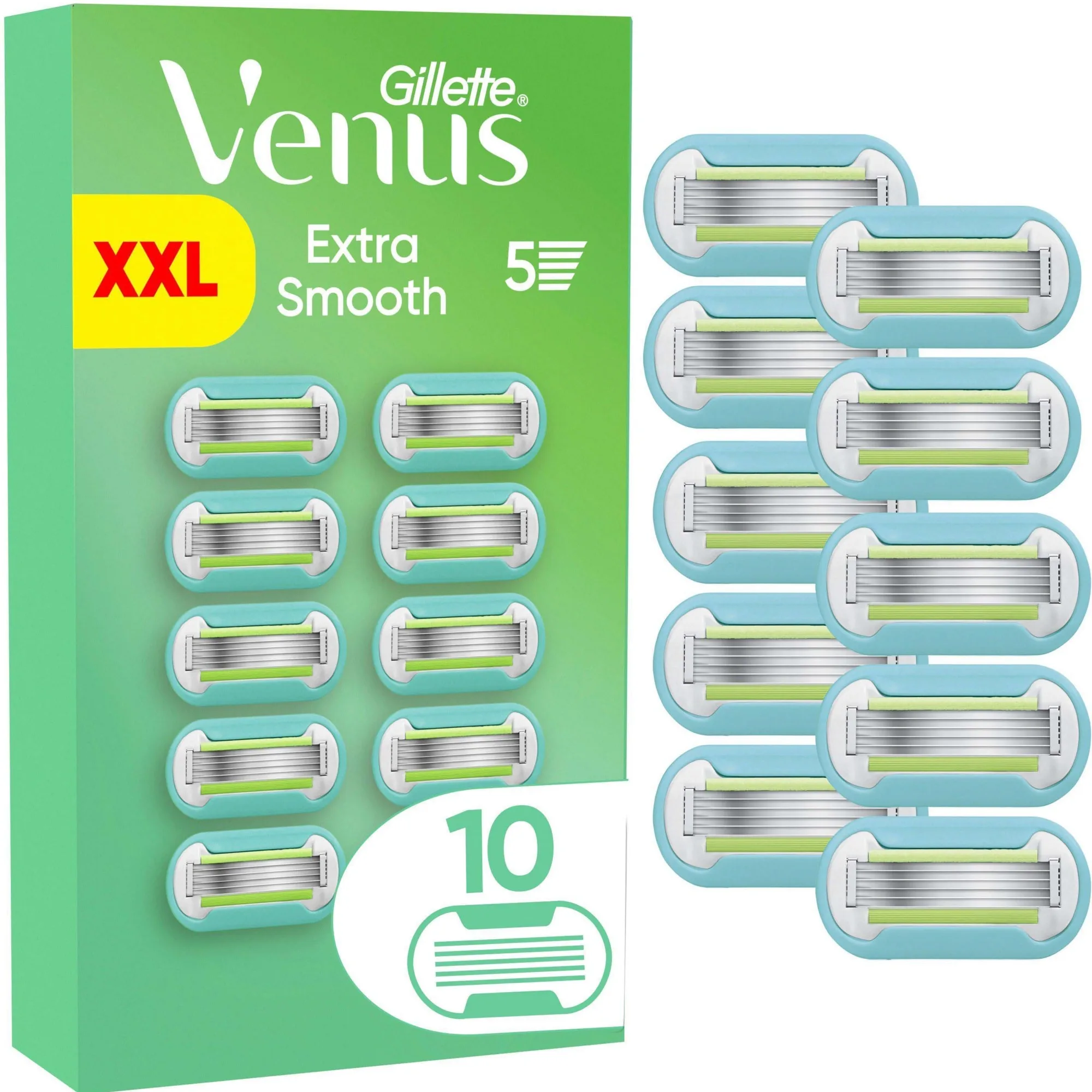 Gillette Venus Extra Smooth Razor Blades Women 10 stk