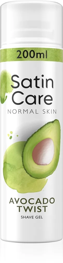 Gillette Venus Satin Care parranajogeeli naisille Avocado Twist 200 ml