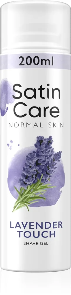 Gillette Venus Satin Care Rakgel För kvinnor Lavender Touch 200 ml