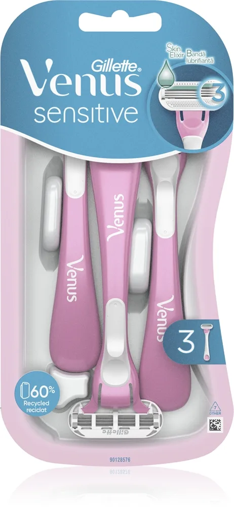Gillette Venus Sensitive Barberingsmaskine 3 stk.