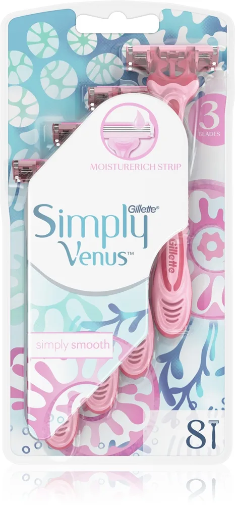 Gillette Venus Simply Engangsblade 8 stk.