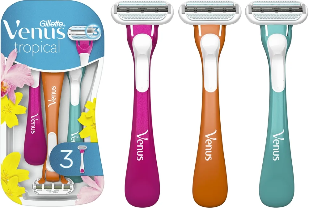 Gillette Venus Tropical Engångsrakhyvlar 3 st