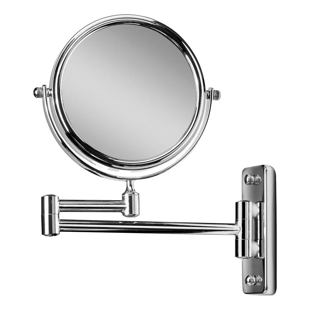 Gillian Jones Wall Mirror W/ Arm - Chrome 10248 - Chrome - Chrome