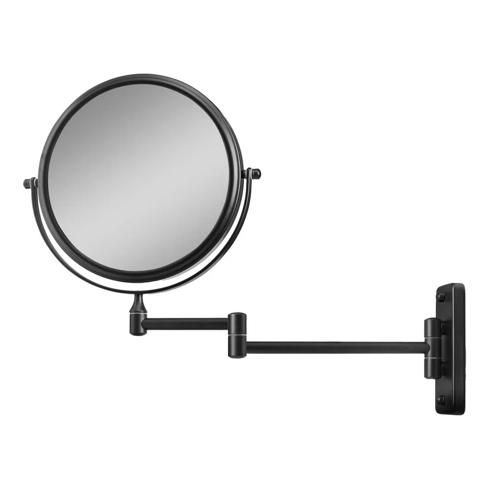 Gillian Jones Wall Mirror W/ Arm - Black 10248-00 - Black - Black