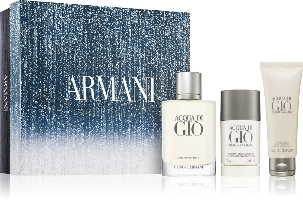 Armani Acqua di Giò setti miehille