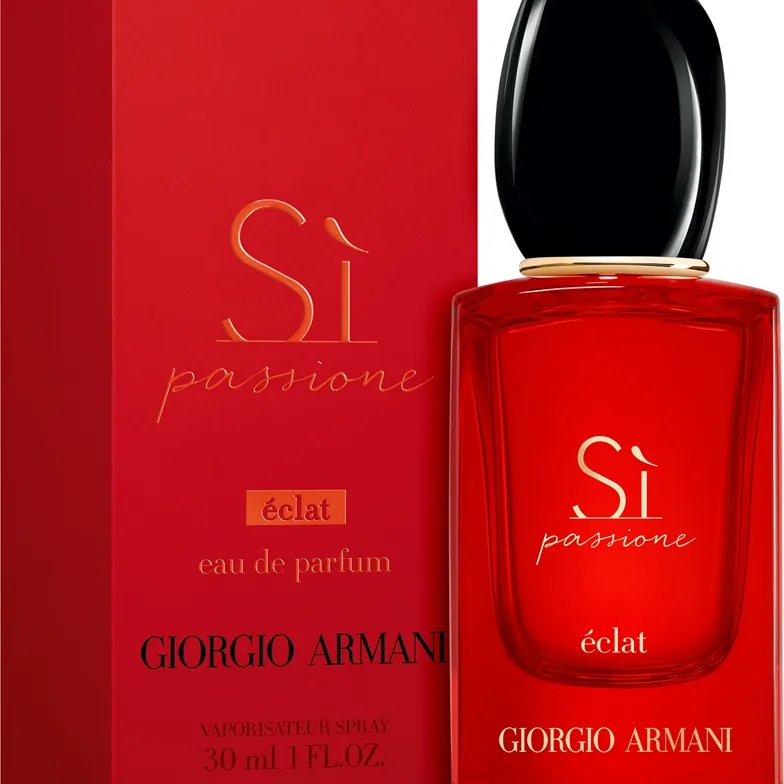 Armani Sì Passione Éclat Eau de Parfum til kvinder 30 ml