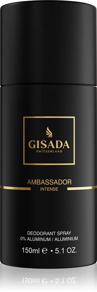 Gisada Ambassador Intense Deodorant Spray ohne Aluminium für Herren 150 ml