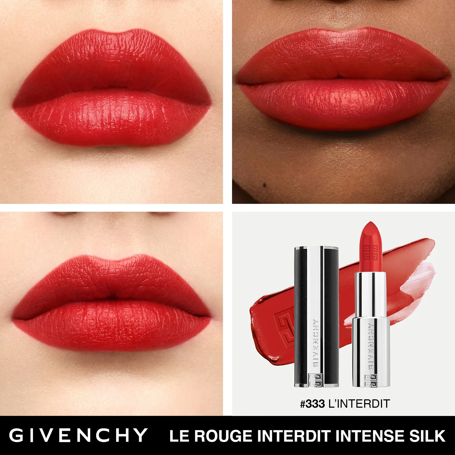 Le Rouge Interdit Intense Silk - Refillable Lipstick