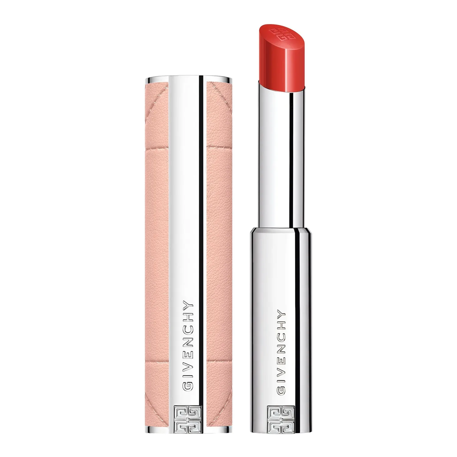 GIVENCHY Rose Perfecto Shine Serum Lipstick Shiny Lipstick Skugga N°306 Luminous Red 3.2 g
