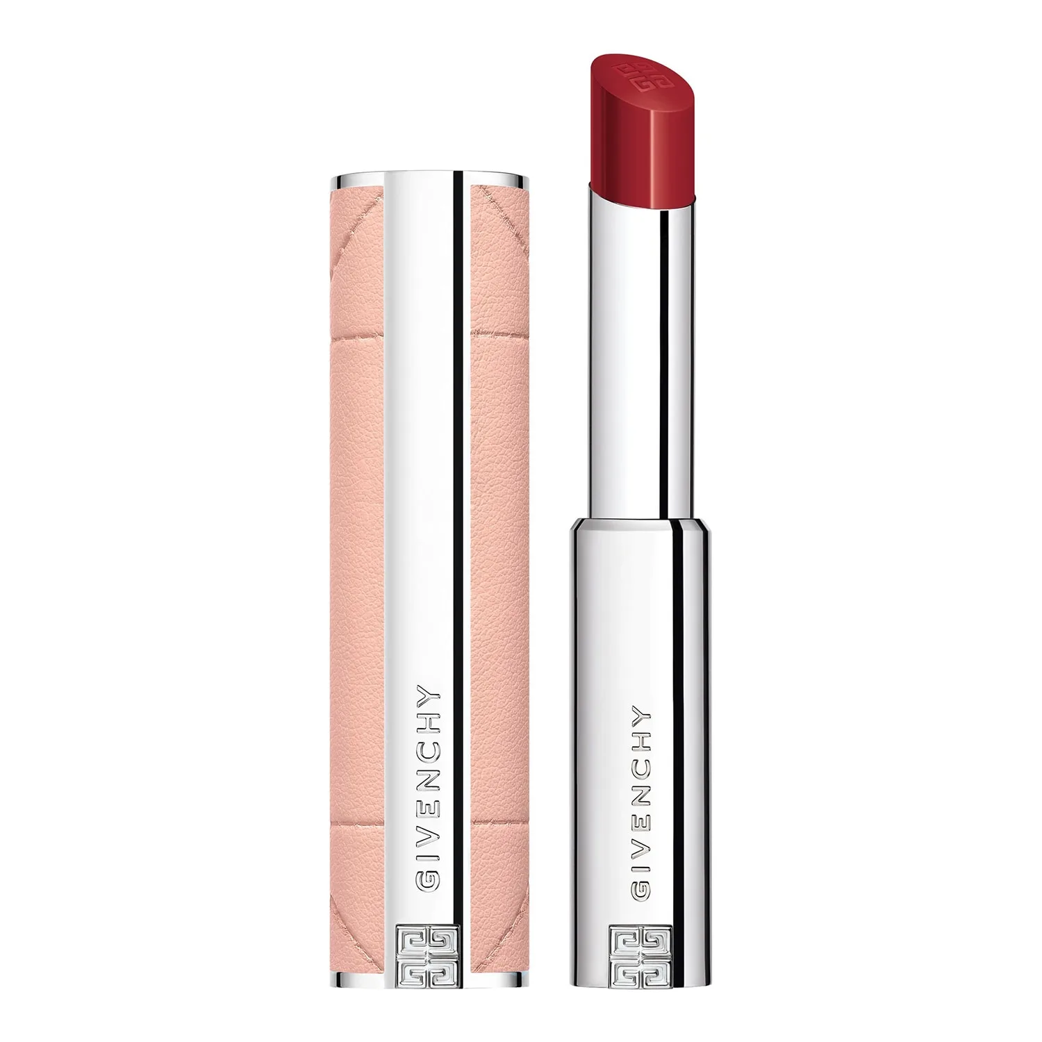 GIVENCHY Rose Perfecto Shine Serum Lipstick Shiny Lipstick Skugga N°335 Deep Red 3.2 g