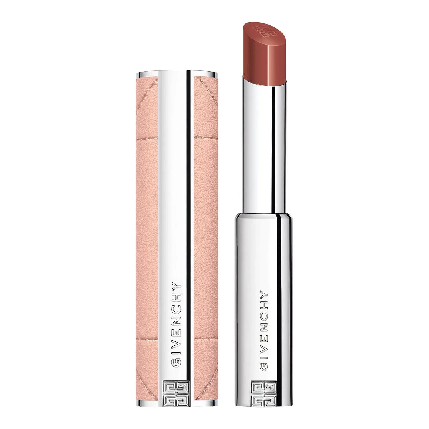 GIVENCHY Rose Perfecto Shine Serum Lipstick Shiny Lipstick Skugga N°501 Spicy Brown 3.2 g