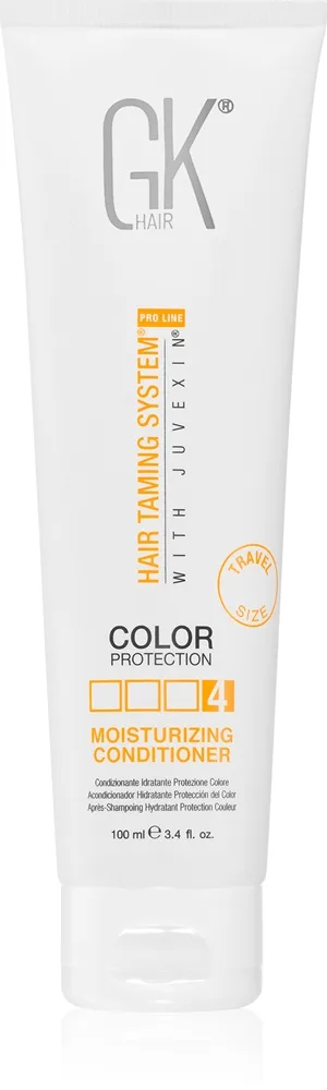 GK Hair Moisturizing Color Protection kosteuttava ja väriä suojaava hoitoaine hiusten kiiltoa ja pehmeyttä lisäävä 100 ml