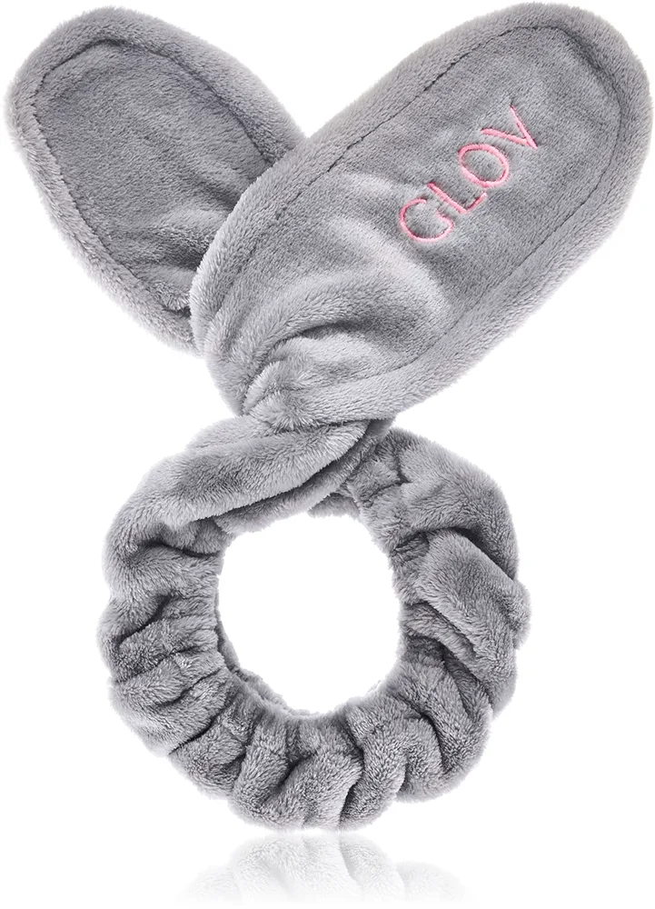 GLOV Bunny Ears Headband spa-hovedbånd Grey 1 stk.