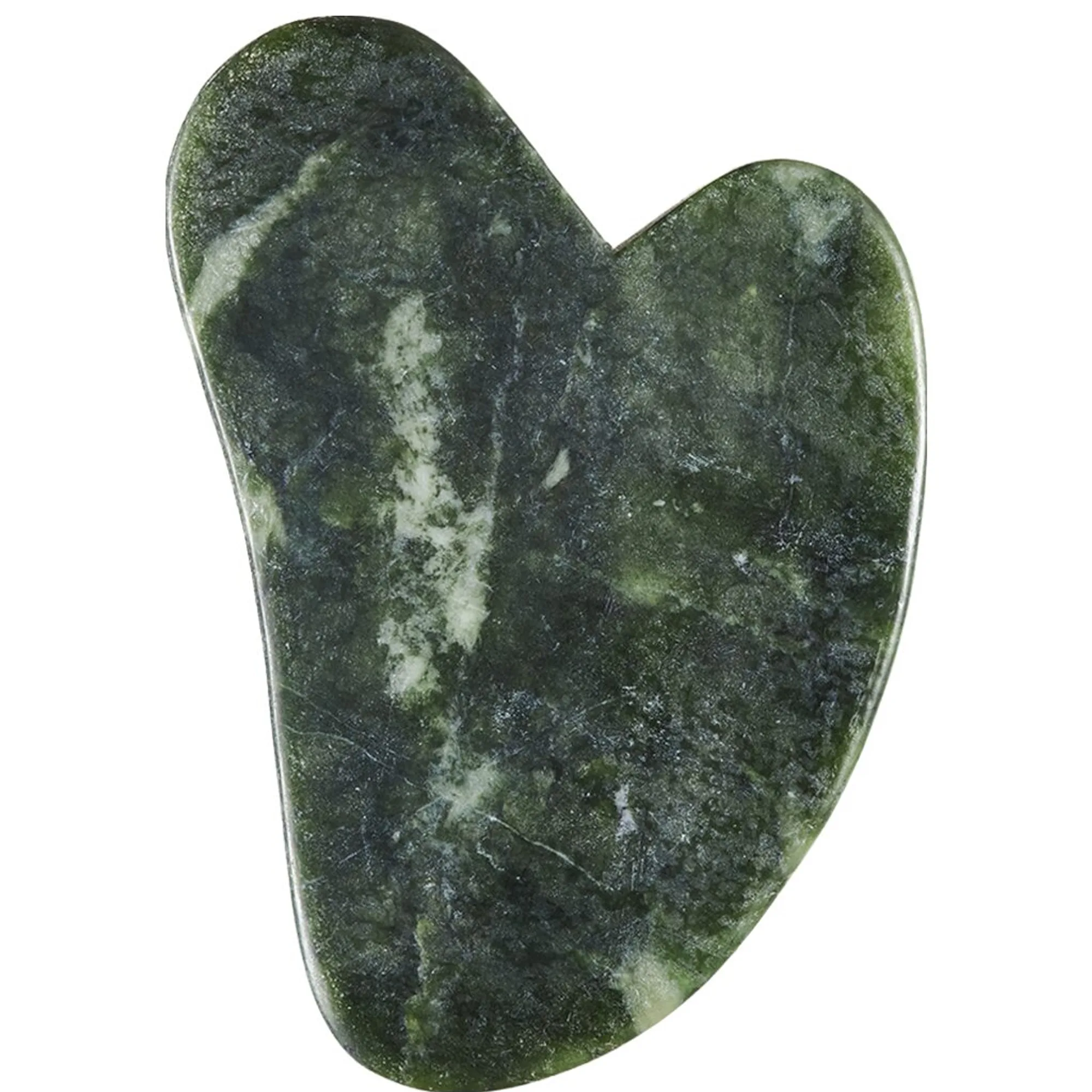 GLOV Face Gua Sha Green Jade Ansiktsroller