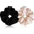 GLOV Scrunchies S Hårsnoddar Sparkling Wine/Black 2 st.