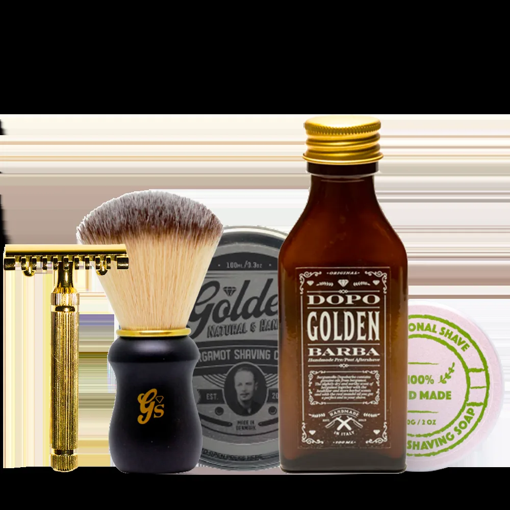 Golden Beards Shaving Kit