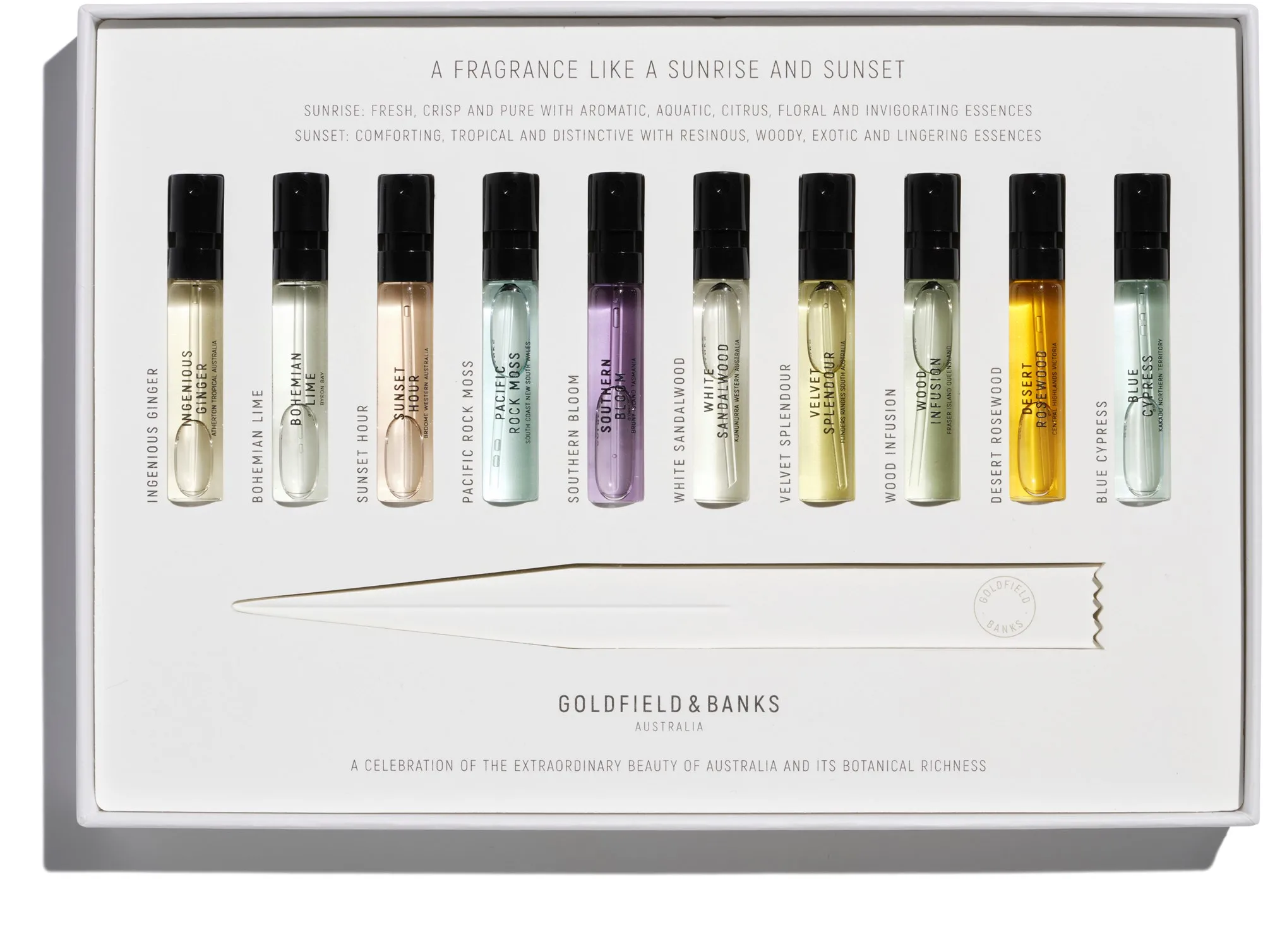 Goldfield & Banks Discovery Series Luxury Sample 10x2ml