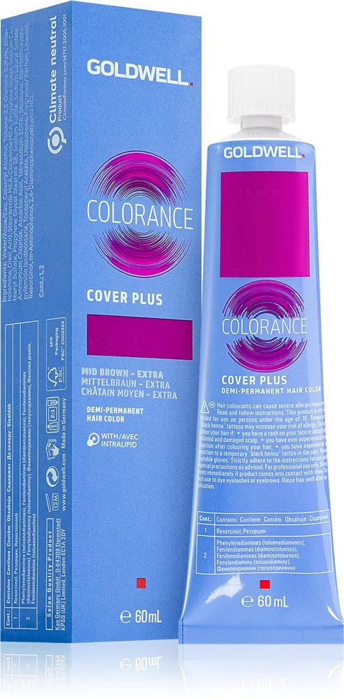 Goldwell Colorance Cover Plus NN Shades – 5NN Light Brown Extra 60 ml